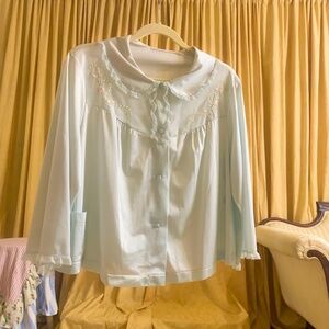 Blue Vintage Lingerie